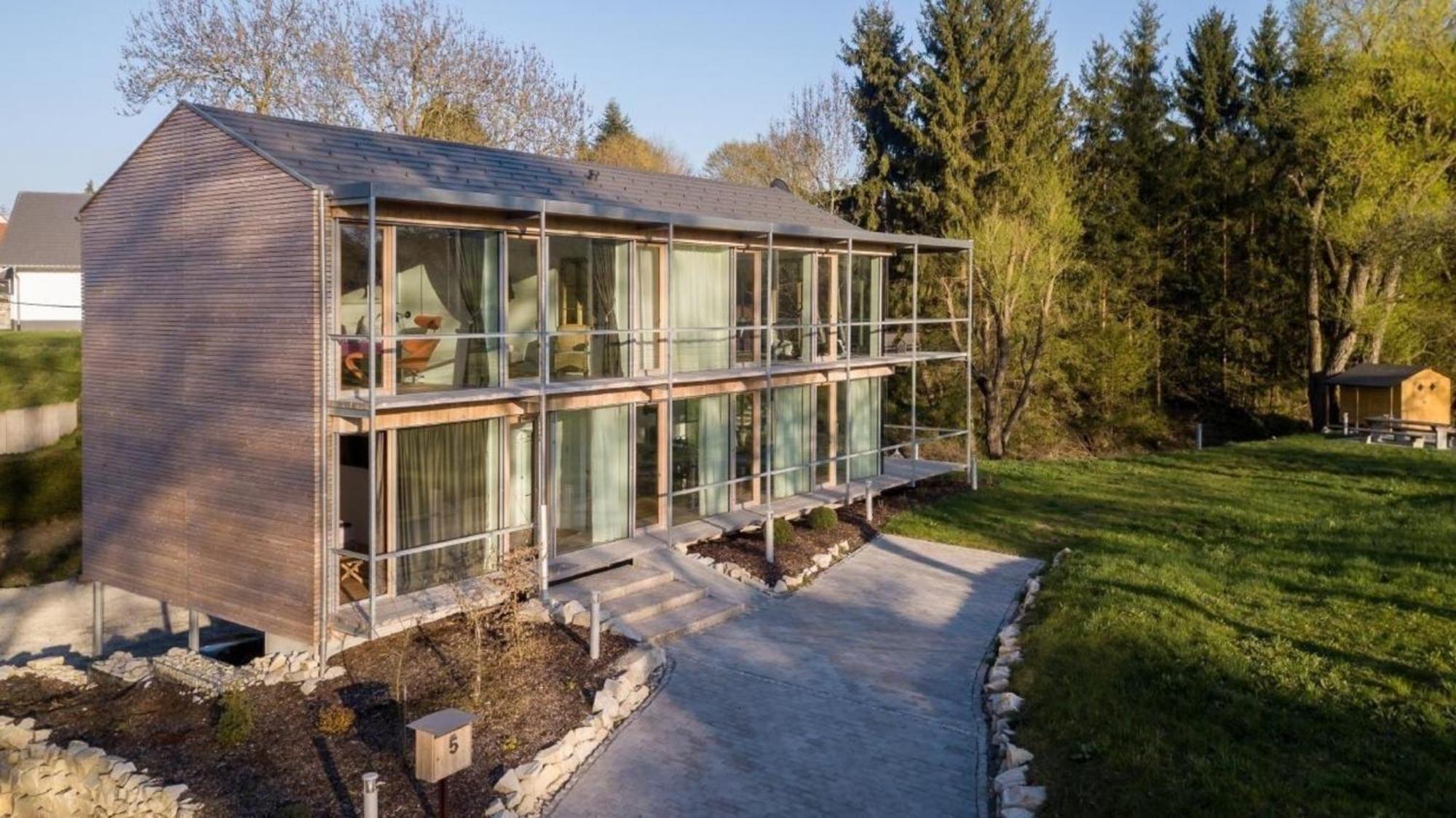 Ferienhaus Mit Aussenpool, Sauna Und Fitnessbereich Villa Donaueschingen Exterior photo