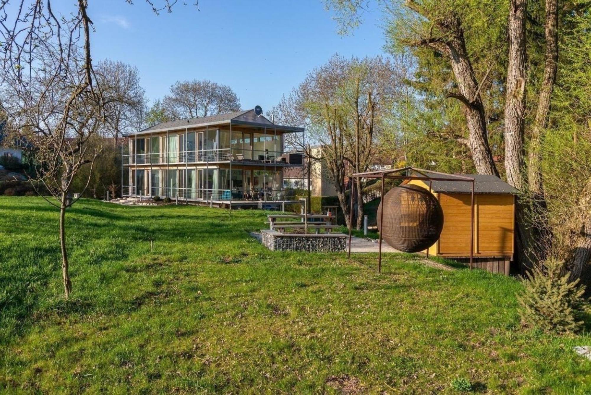 Ferienhaus Mit Aussenpool, Sauna Und Fitnessbereich Villa Donaueschingen Exterior photo